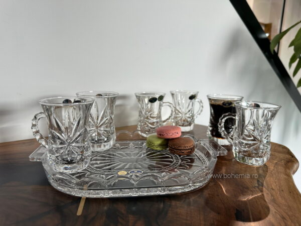 cesti cafea cristal Bohemia