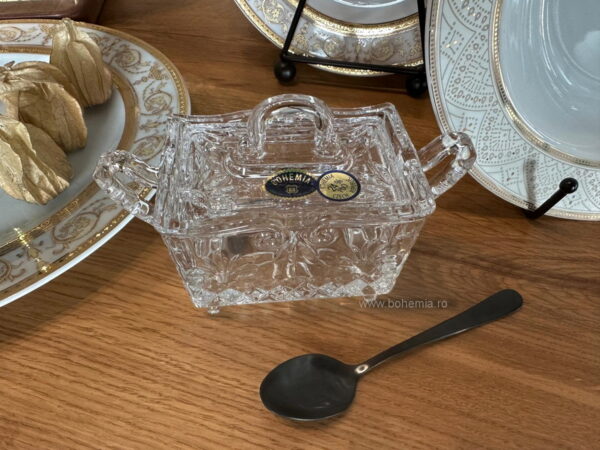 CASETA DIN CRISTAL BOHEMIA CU LINGURITA- MADISON BOEM