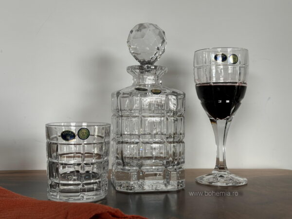 set pahare cristal Bohemia