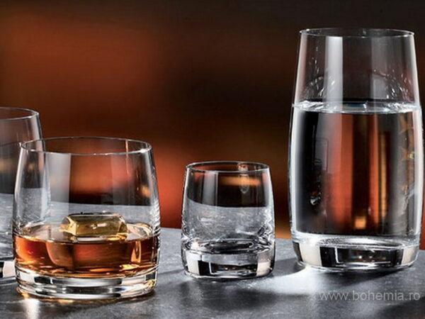 pahare whisky cristal