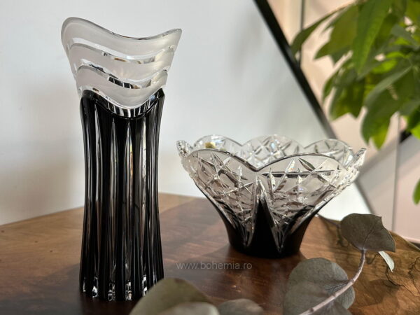 vaza cristal Bohemia
