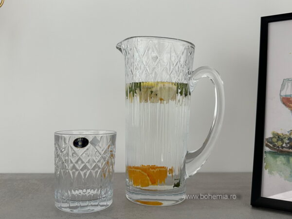 set pahare cristal Bohemia