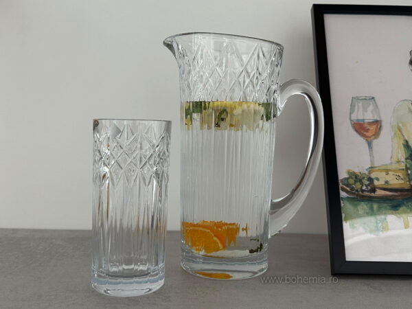 set pahare cristal Bohemia