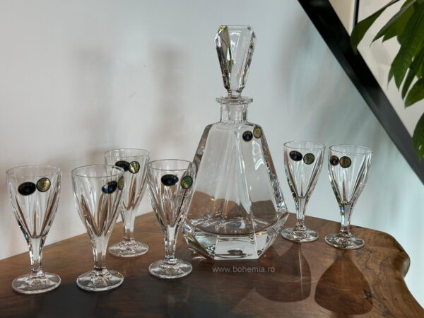 set pahare cristal Bohemia