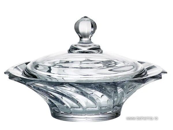 CASETA BOHEMIA CRISTALIN 21 cm - COLECTIA PICADILLY
