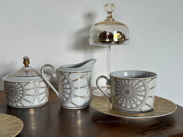 SERVICIU DE CAFEA 250 ML COMPLET- 6 PERSOANE ESTELLE